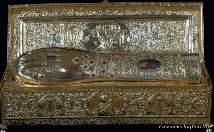 Итальянцы передали кубанскому храму мощи Георгия Победоносца